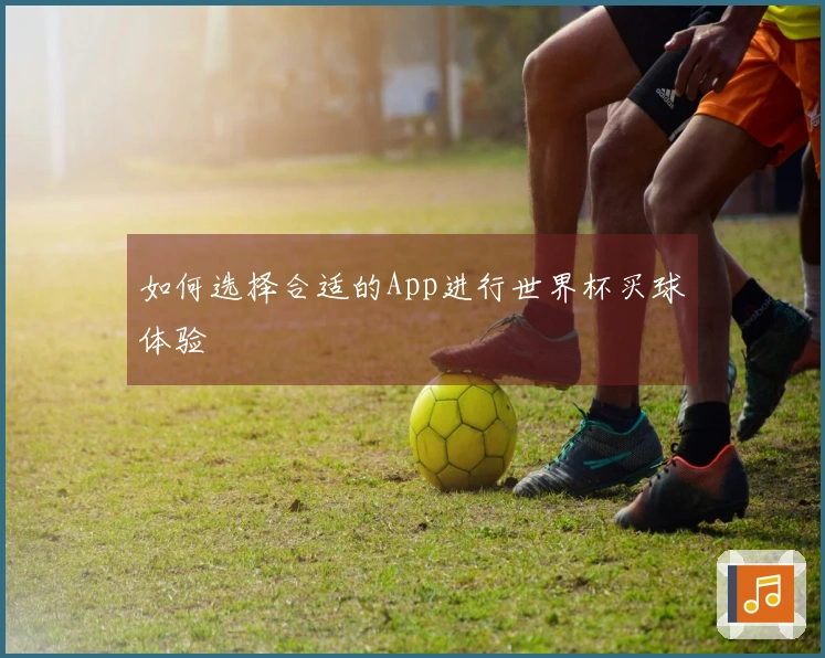 如何选择合适的App进行世界杯买球体验
